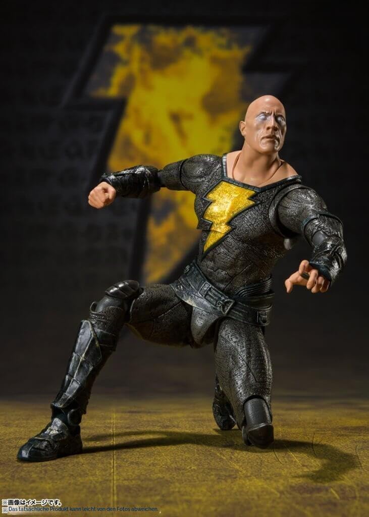 BANDAI Tamashii Nations Black Adam Figur S.H. Figuarts Black Adam 16 cm