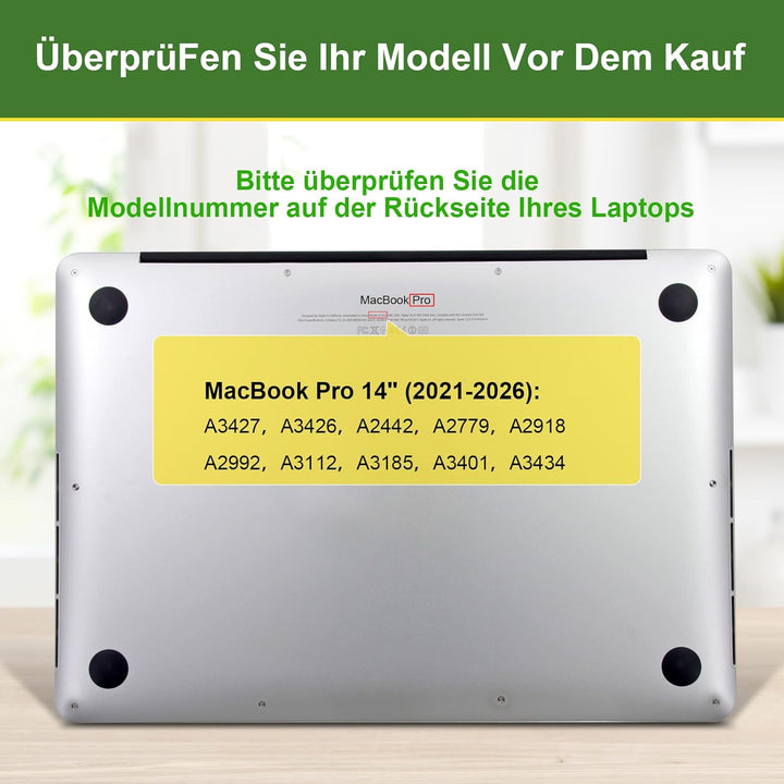 Magnetischer Blickschutzfilter für MacBook Pro 14 Zoll (2021-2026, M1/M2/M3/M4/M5), Abnehmbarer Anti