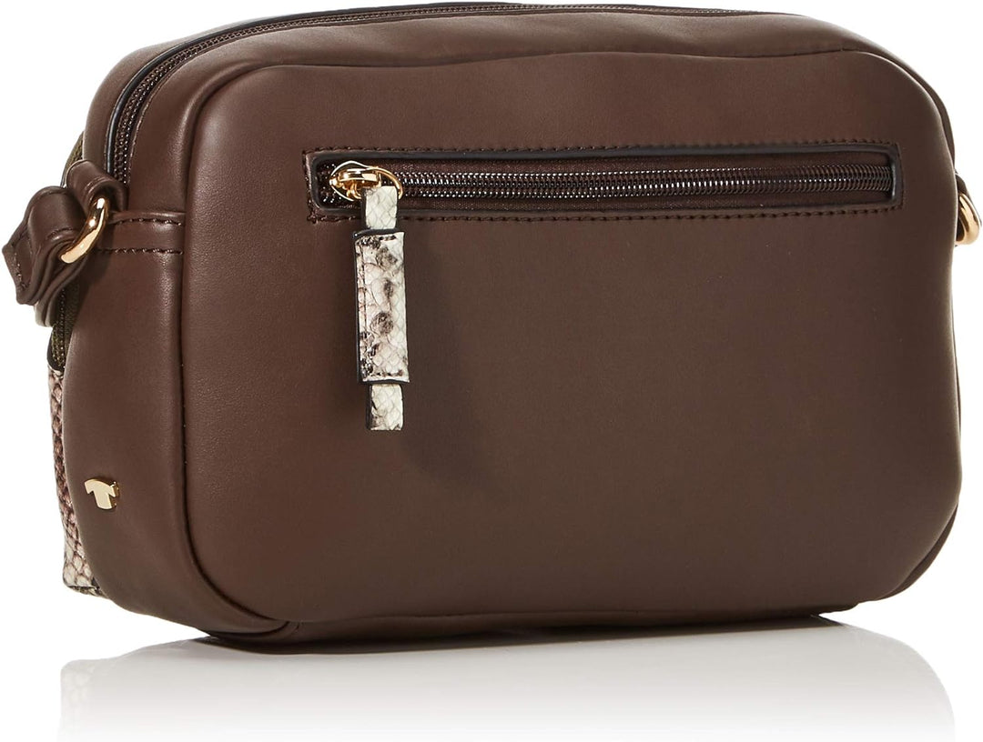 Tom Tailor Acc Damen Esta Umhängetasche, Snake Braun
