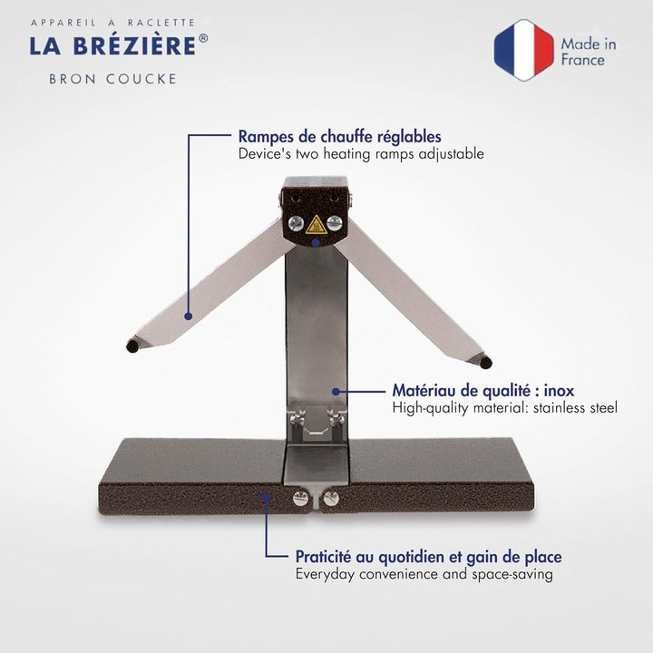 Bron Coucke 202.070 Breziliere, Edelstahl, Original, Single
