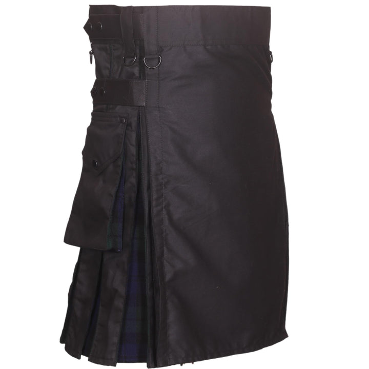 Hybird Utility-Kilts mit Lederriemen für Herren 46 Black Watch, 46 Black Watch
