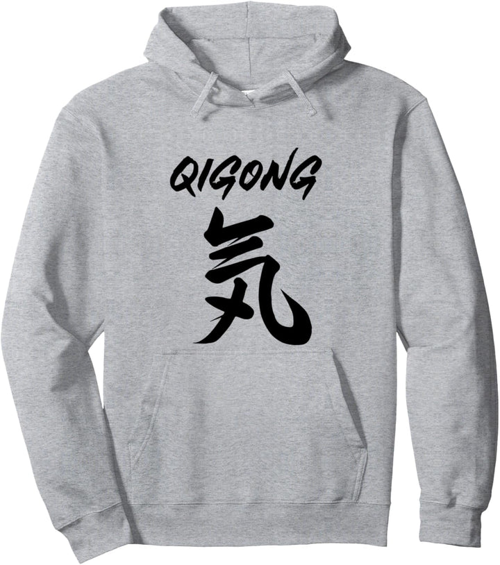 Qigong-Kalligraphie-Design für Qi-Gong-Anfänger oder -Lehrer Pullover Hoodie