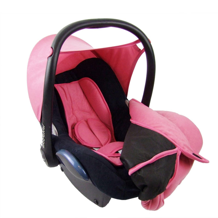 BAMBINIWELT Bezug Ersatzbezug kompatibel mit Maxi-Cosi CabrioFix für Babyschale 7-tlg Komplett-Set (