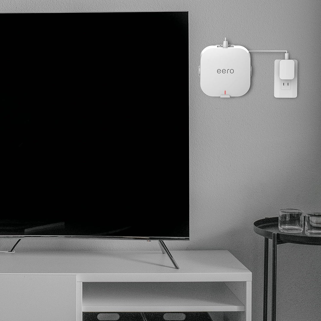 Growalleter Wandhalterung für eero Pro 6E Mesh Wi-Fi System, Wandhalterung für eero Pro 6E mit Kabel