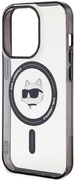 KARL LAGERFELD KLHMP15XHCHNOTK Hülle für iPhone 15 Pro Max 6.7" transparent hardcase IML Choupette`s