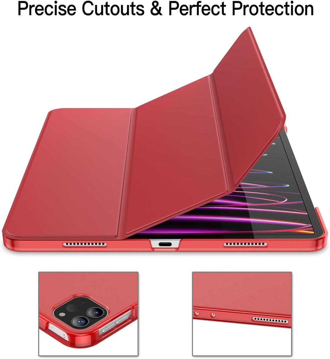 JETech Hülle für iPad Pro 12,9 Zoll (6./5. Generation, Modell 2022/2021), Unterstützung Pencil Aufla