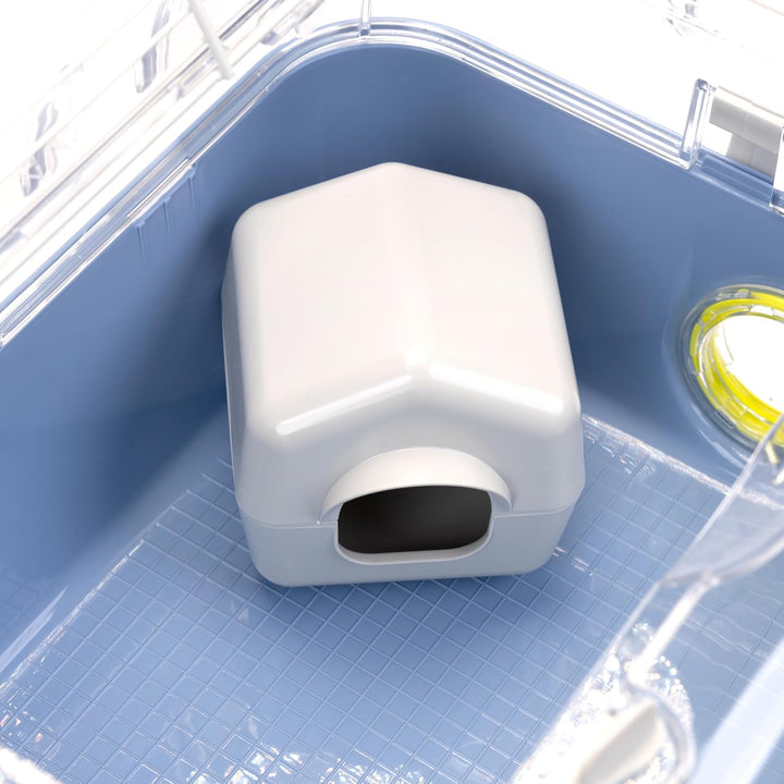 Ferplast Hamsterkäfig, COMBI 2 Nagerkäfig, Kleintierkäfig, Hamsterzubehör inklusive, 79 x 30 x h 26