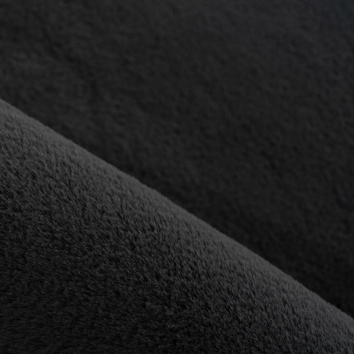 Weicher Hochflor Teppich Wohnzimme Waschbarer Teppich im modernen Stil Unicolor & Einfarbig Läufer T