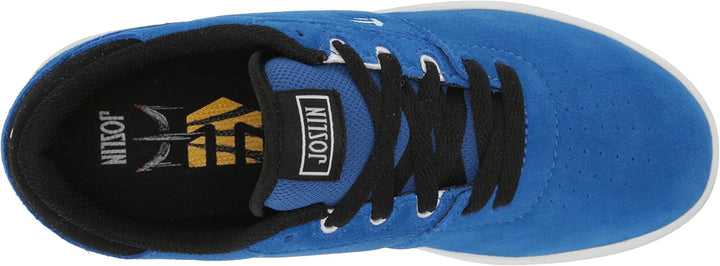 Etnies Unisex Kinder Kids Josl1n Skate Shoe 34.5 EU Blue Black White, 34.5 EU Blue Black White