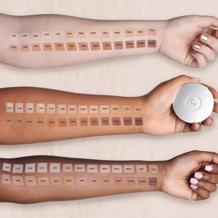 Pur Minerals 4-In-1 Pressed Mineral Makeup Light, 0.28 Ounce 47007813 Ln6 Light 8 g (1er Pack), Ligh