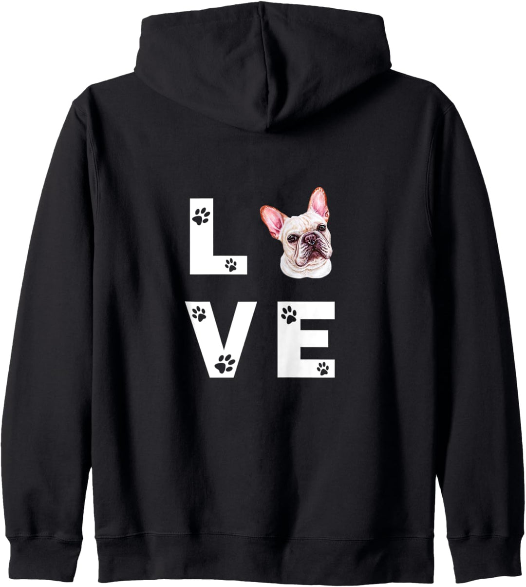 FRENCHIE Hund Love Hundebesitzer Geschenk Kapuzenjacke