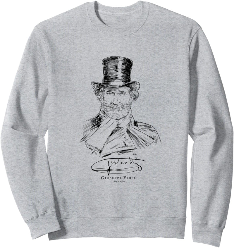 Giuseppe Verdi-Italien-Classical Music-Opera Sweatshirt