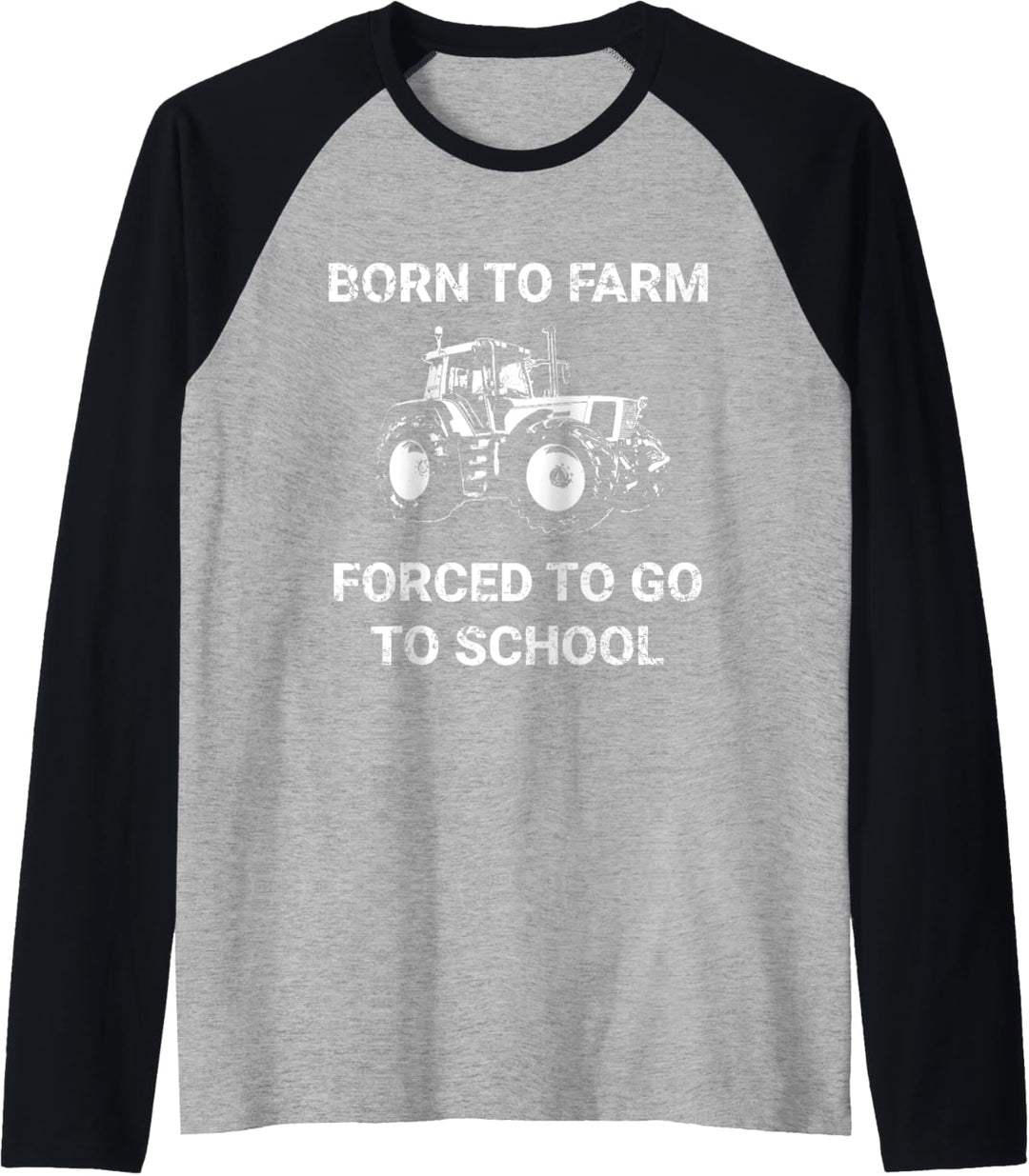 Traktor Landwirt Landwirtschaft Trecker Berufsschule Kinder Raglan