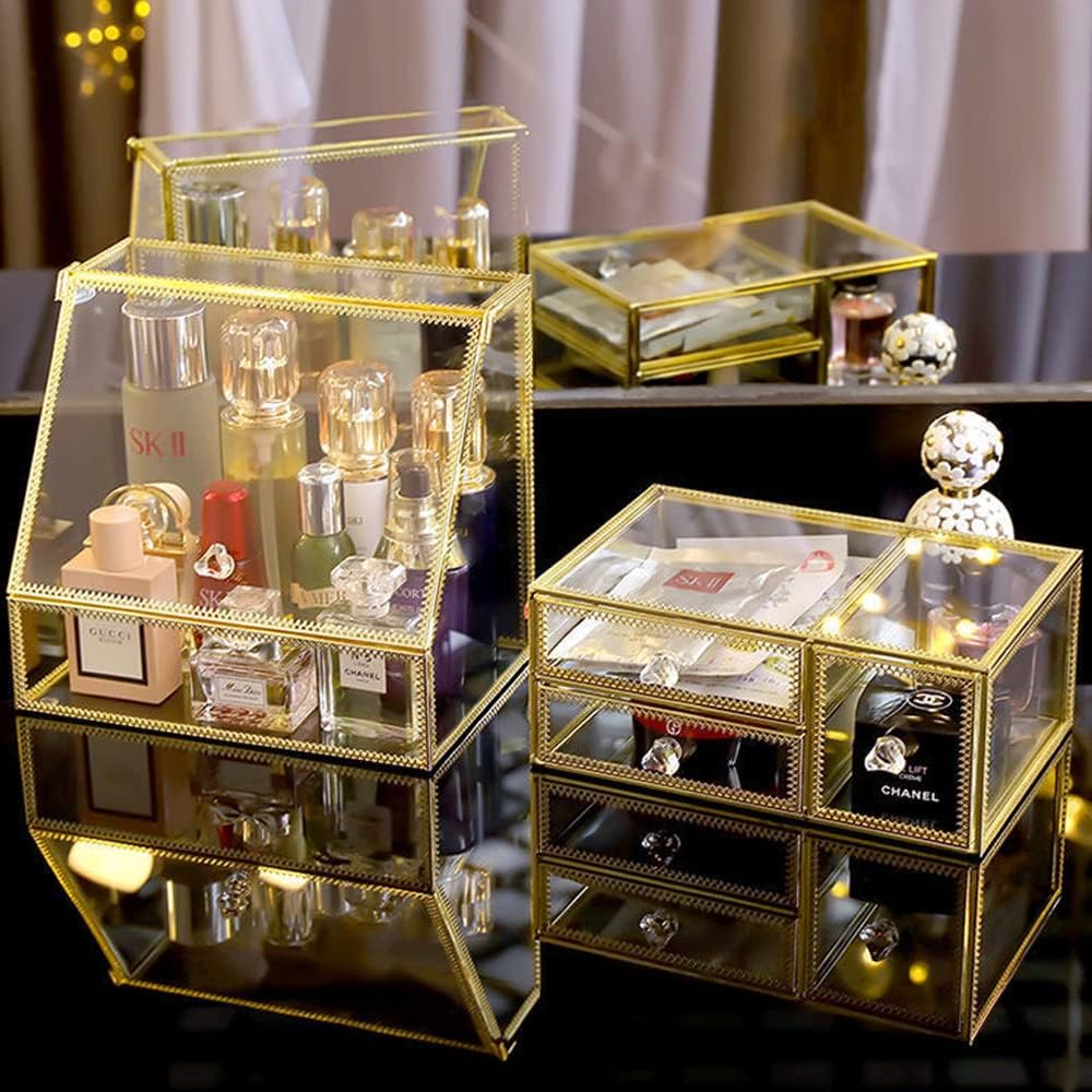 YUEHUA Kosmetikorganizer Make-up-Pinselhalter Organizer Lippenstift Organizer, Schmink-Aufbewahrung