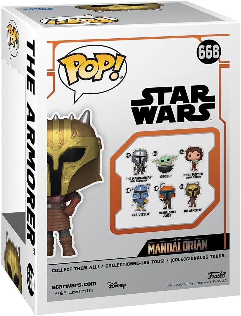 Funko Pop! Vinyl: Star Wars: The Armorer Mandalorian S9 - The Armorer Amorer - The Mandalorian - Vin