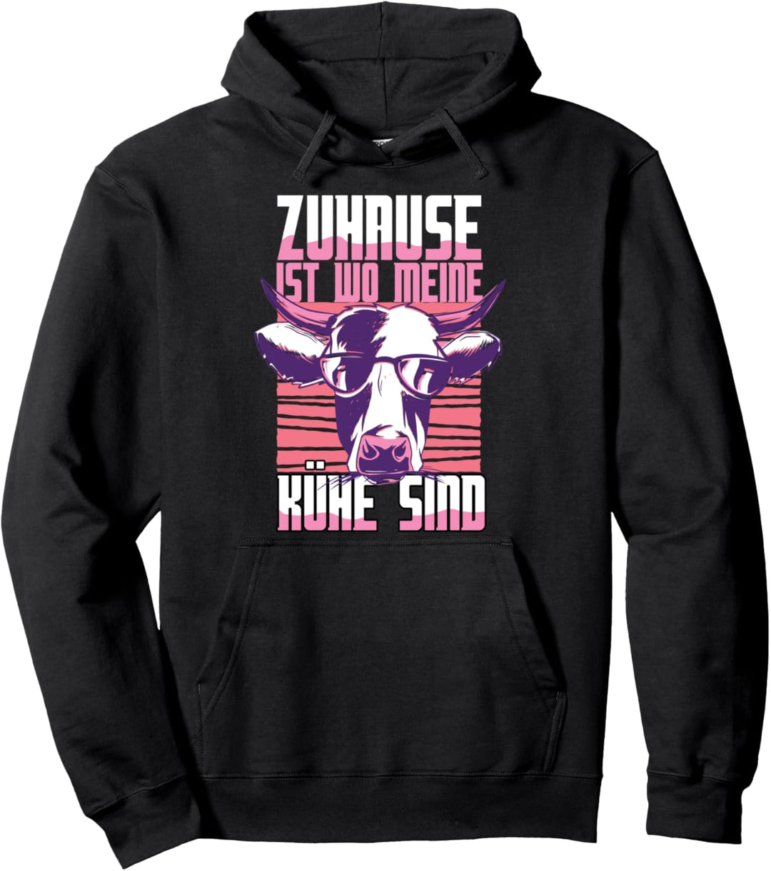 Kühe Bauernhof Landwirt Landwirtin Bäuerin Kälber Geschenk Pullover Hoodie