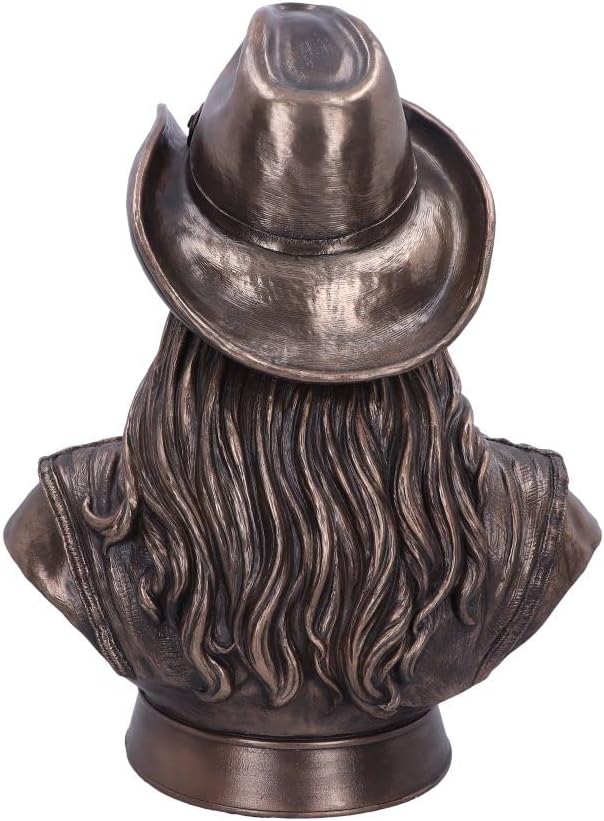 Nemesis Now Offizielles Lizenzprodukt Motorhead Lemmy Bust, Bronze, 35 cm