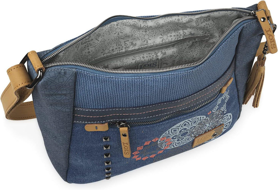 Lois - Handtasche Damen Umhängetasche Damen Klein & Stilvoll Handtasche Damen Umhängetasche Crossbod