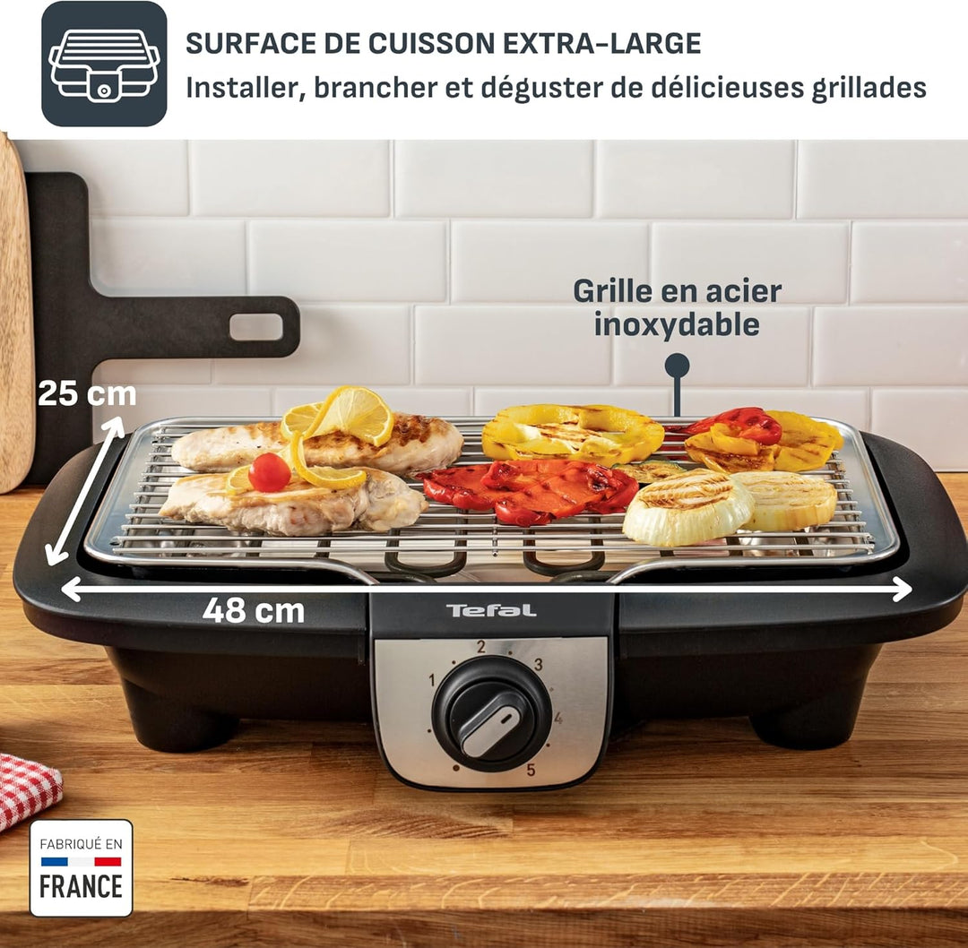 Tefal Elektrogrill Easygrill Power 2500 W XXL, 2500 W XXL