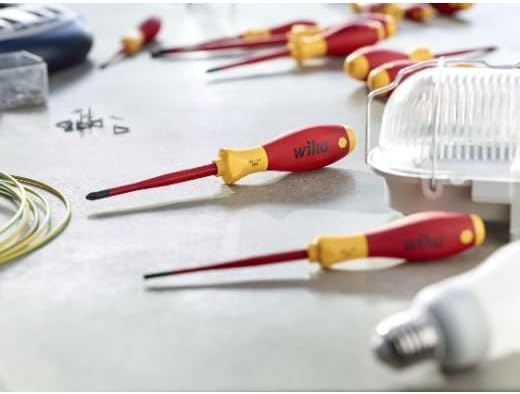 Wiha Schraubendreher SoftFinish® electric slimFix TORX® (36542) T40 x 150 mm für tiefliegende Schrau