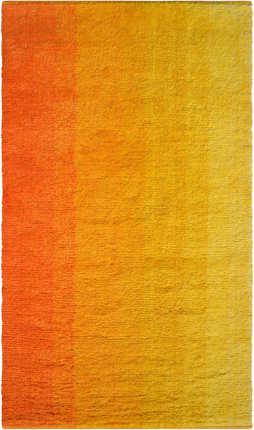 Dyckhoff Badteppich Colori, Gelb, 70 x 120 cm, 100% Bio Baumwolle, GOTS 70 x 120 cm Gelb, 70 x 120 c