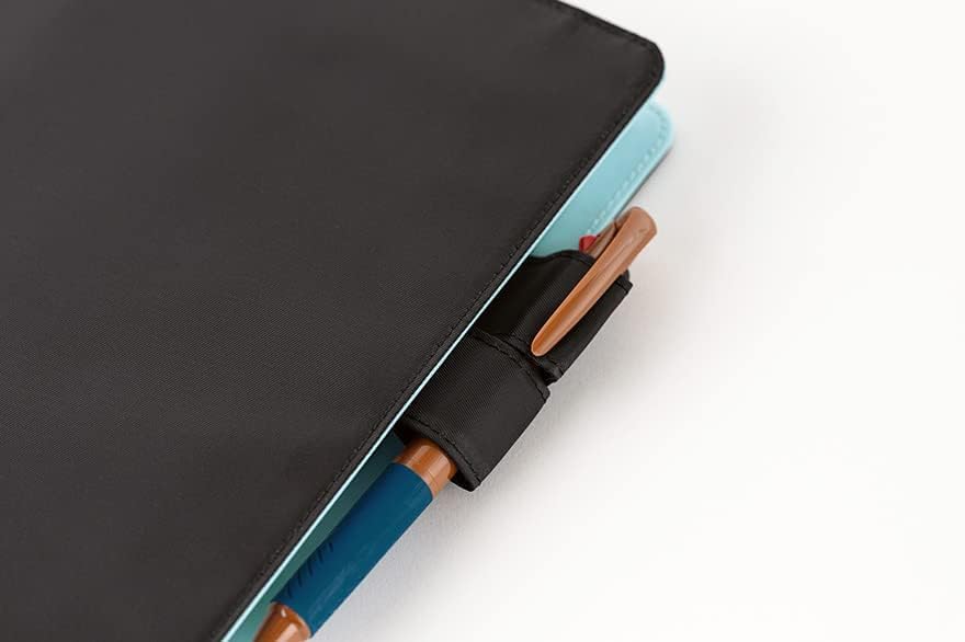 Hobonichi Techo Cousin Cover [A5 Cover Only] (Schwarz), Schwarz