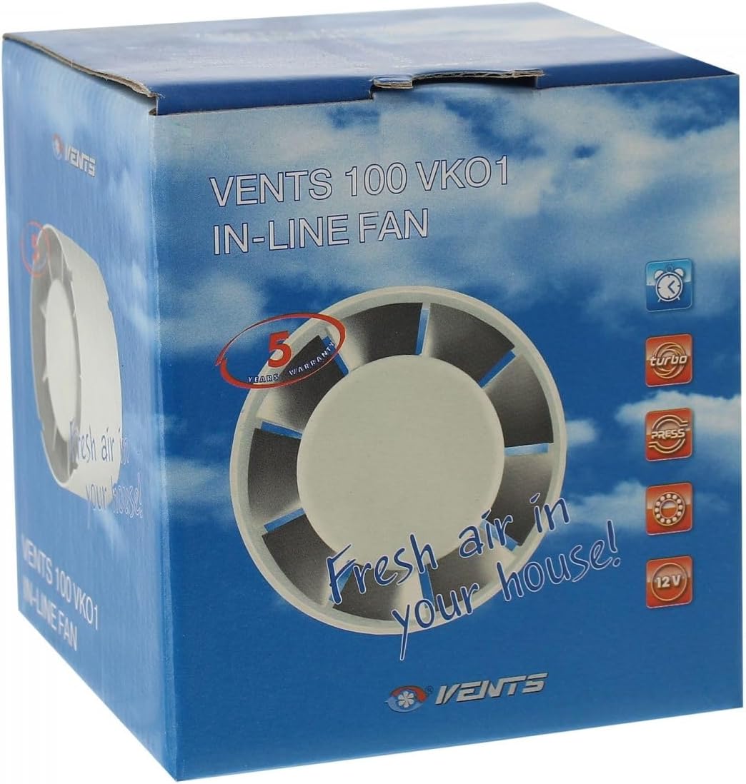 VENTS Rohrventilator 100 VKO1, 16 x 19 mm