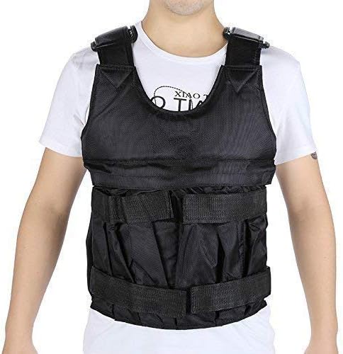 Verstellbare Gewichtsweste, Gewichtstrainingsweste Boxtrainingsweste Fitnesstrainingsweste. 20kg / 5