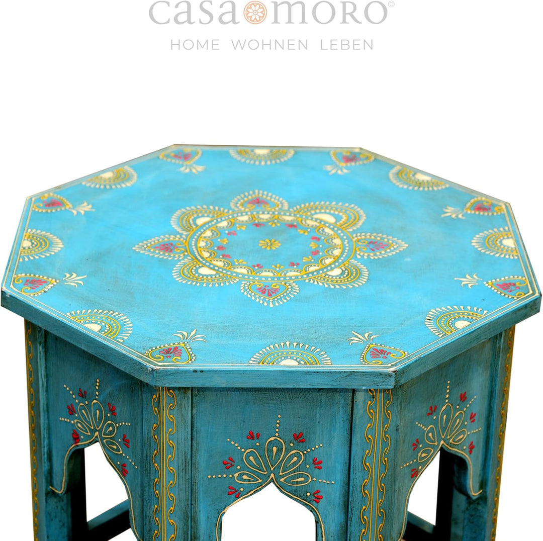 Casa Moro Nachttisch Beistelltisch Holztisch Telefontisch - Pflanzenhocker Flur Tisch Schlafzimmer W