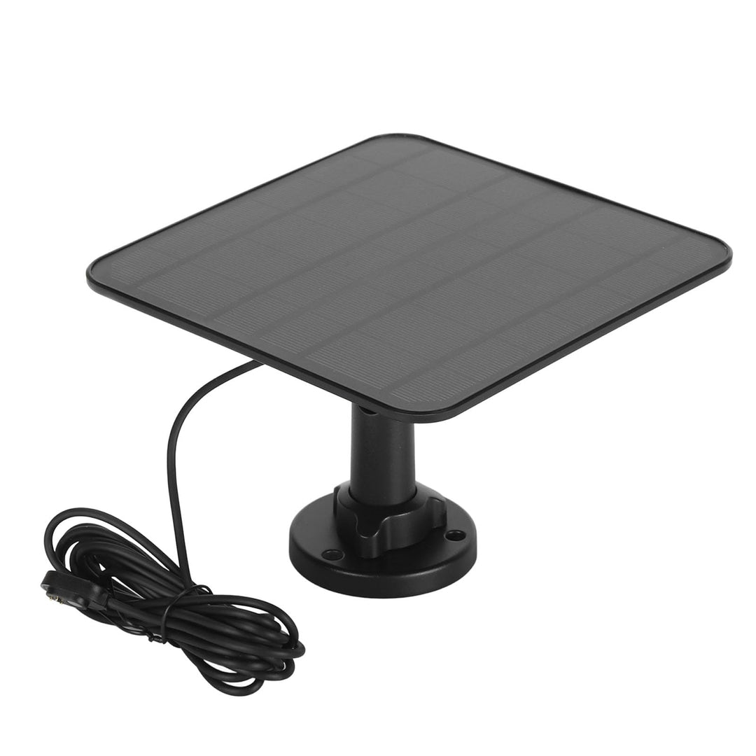 Solarpanel für Überwachungskamera, 12 W Magnetisches Solarpanel Ladegerät für Pro 3/Pro 4/Pro 5S/Ult