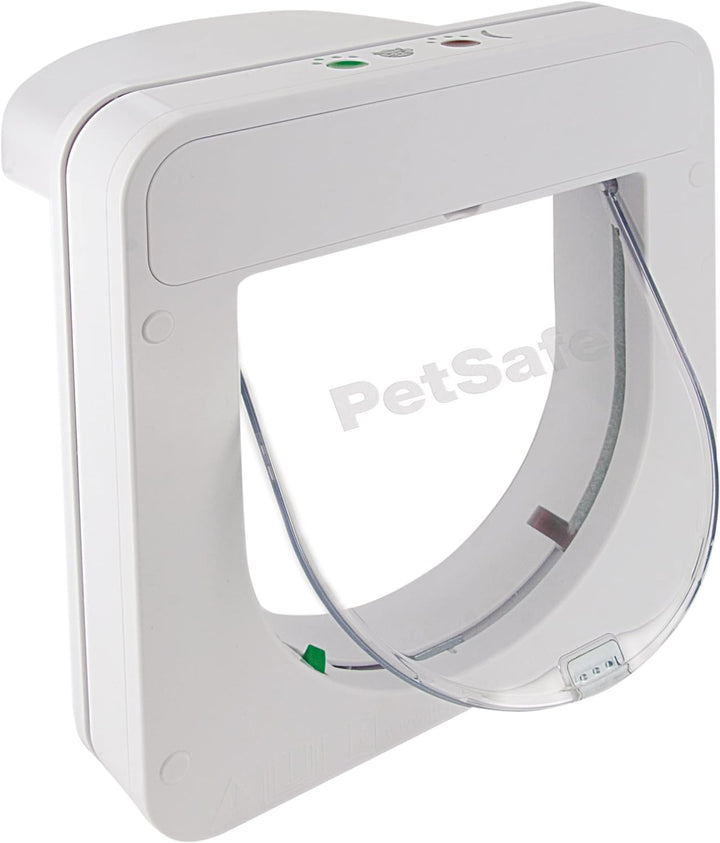 PetSafe Petporte smart flap Mikrochip Katzenklappe, Automatischer Zugang mit Chip-Erkennung, Für Kat
