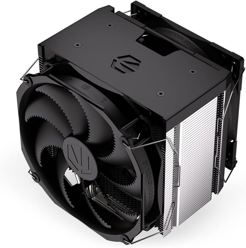 ENDORFY FORTIS 5 DUAL FAN SPC307 CPU cooling PC Fan Radiator 14/12 cm Black, Dual Fan