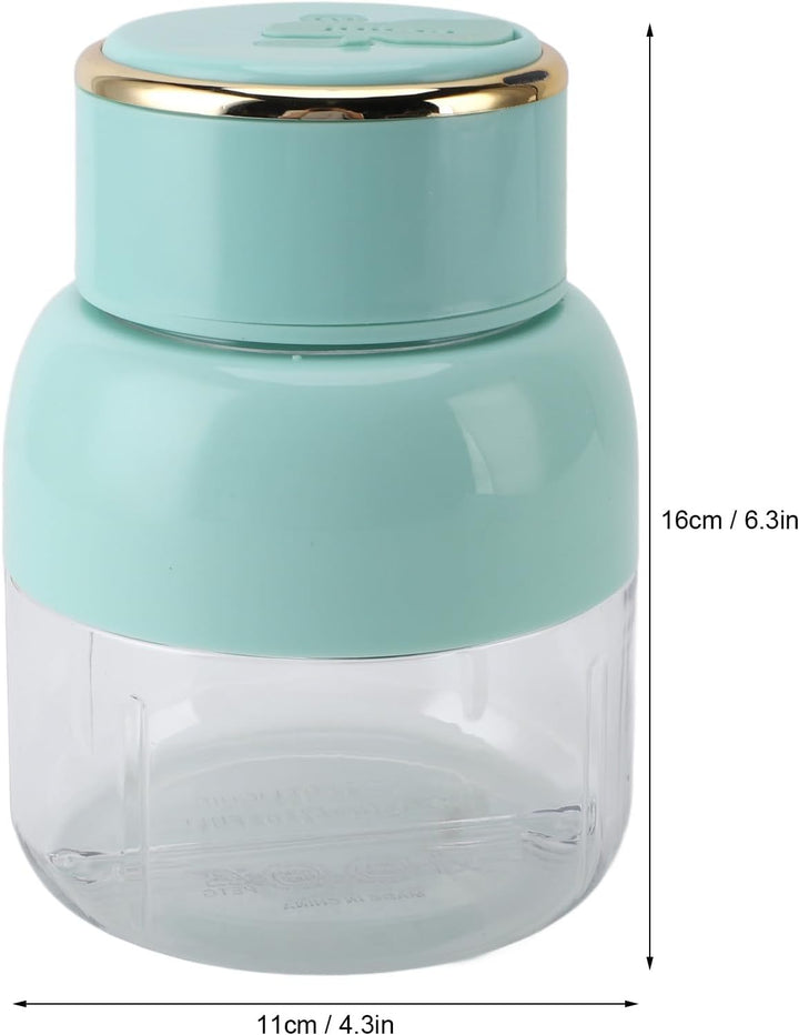Tragbarer Mixer, 800 Ml USB-wiederaufladbarer Mixer in Persönlicher Grösse mit Strohhalm, Kleiner Fr
