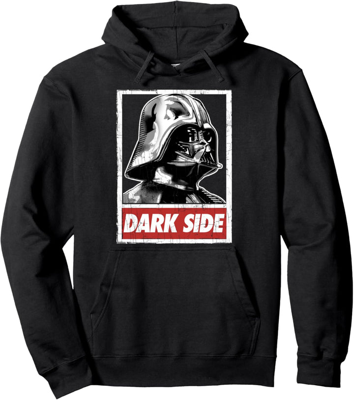 Star Wars Darth Vader Dark Side Side Portrait Pullover Hoodie
