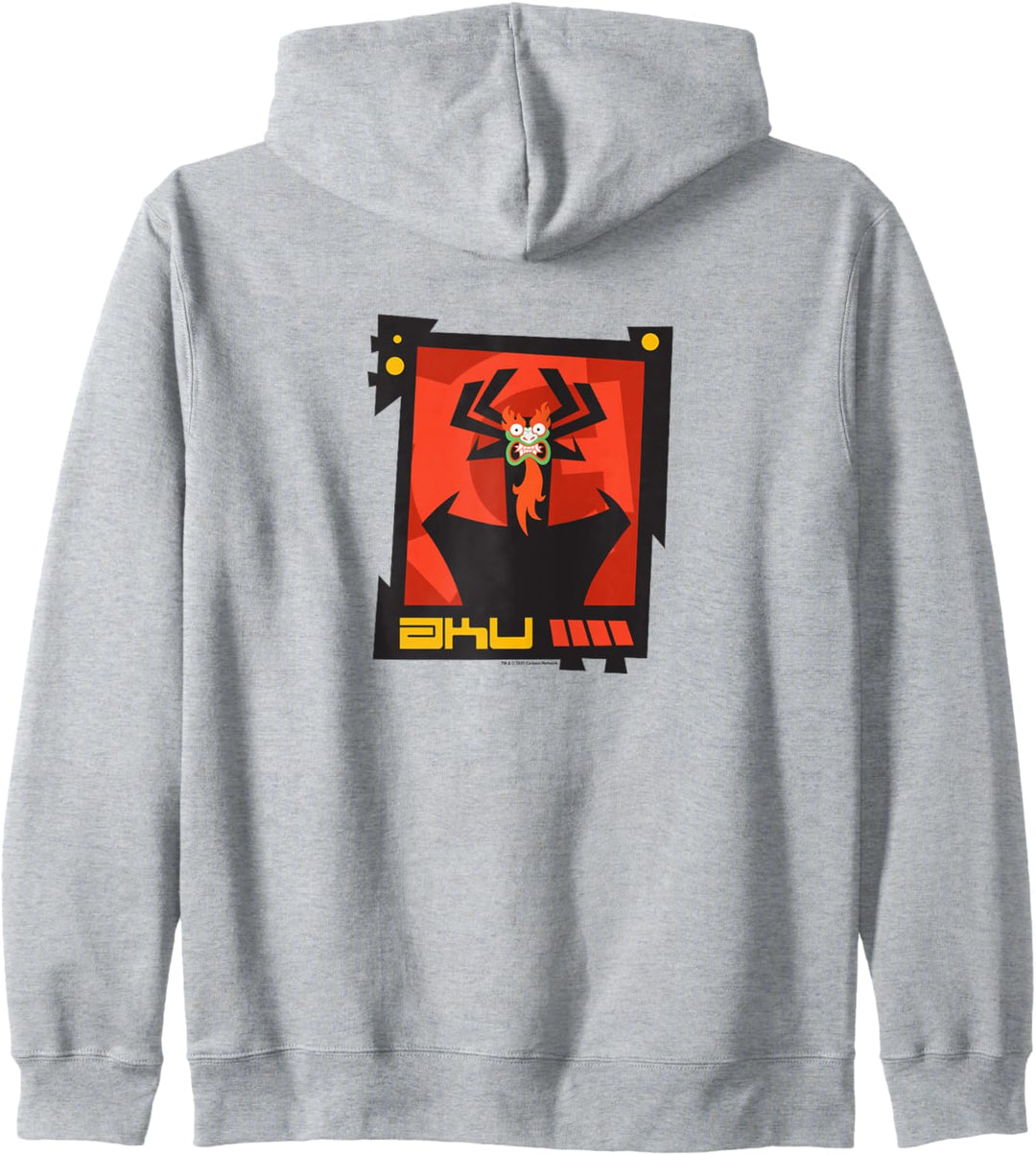 Samurai Jack Aku Portrait Kapuzenjacke