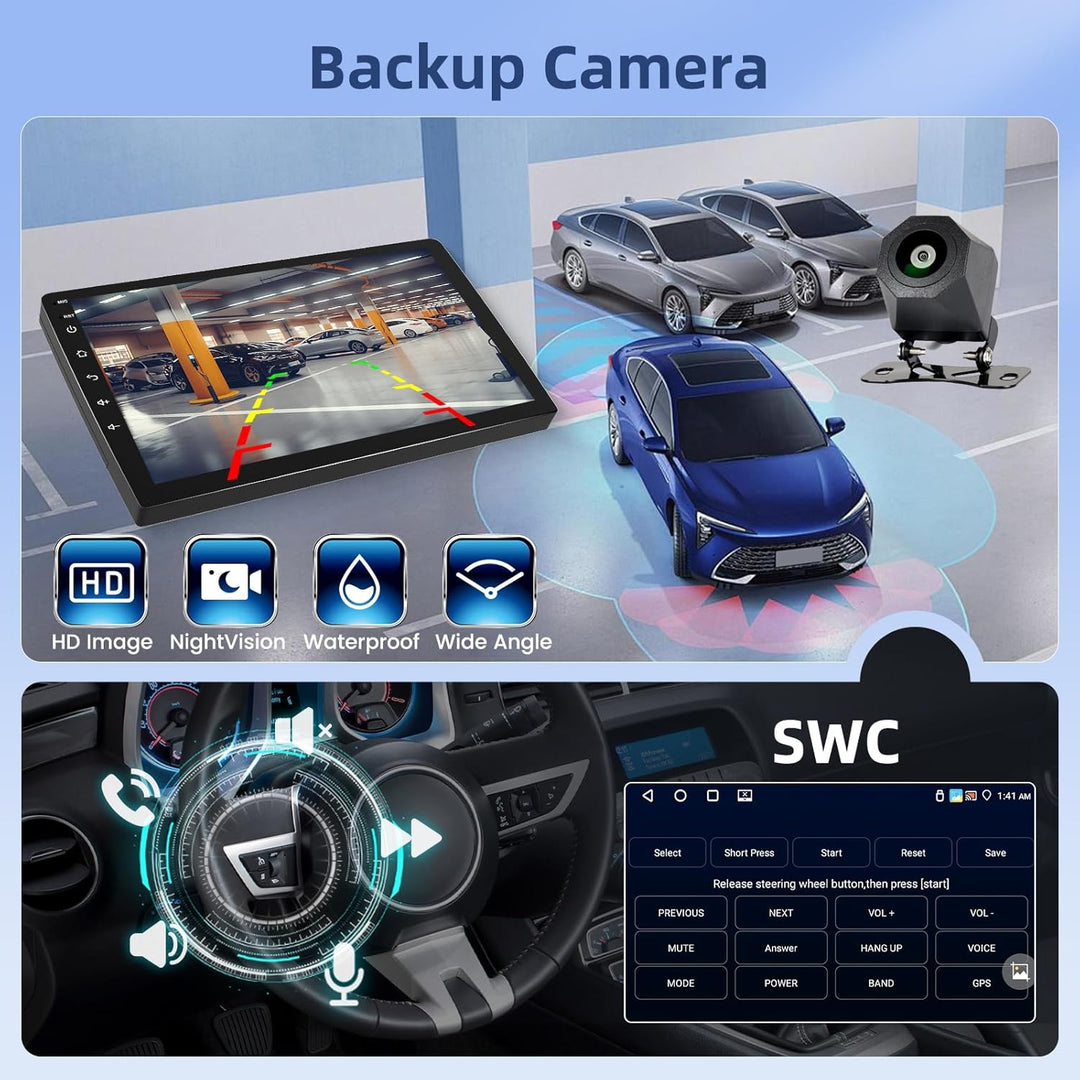Hikity [4+64G] Android 15 Autoradio für Mazda 5 2007 2008 2009 2010 Radio CarPlay Android Auto Wirel