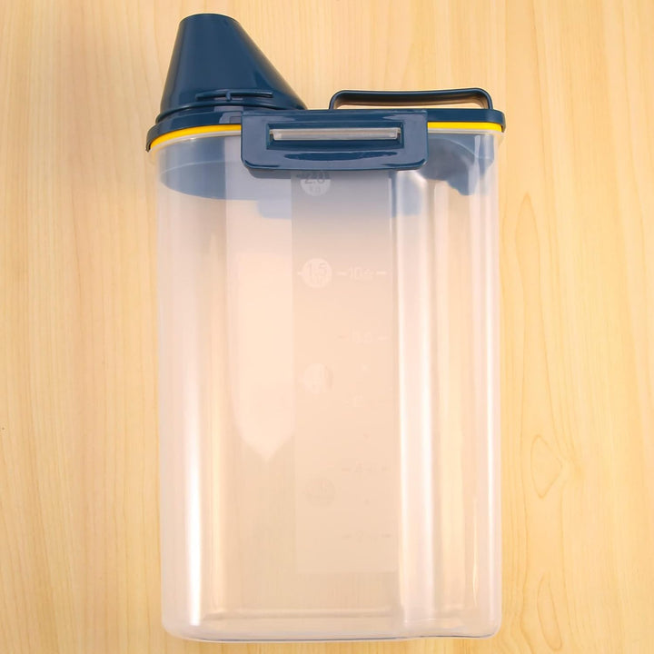 Pulver Aufbewahrung Box Kunststoff für die KüChe, BehäLter, ReisköRner BehäLter, Waschen Pulver, Was