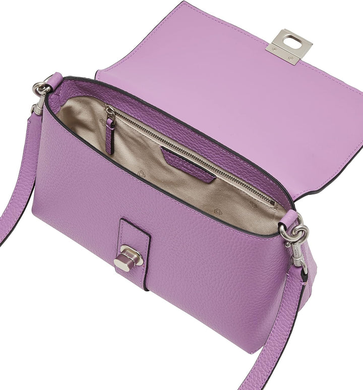 Liebeskind Damen Sade Pebble Crossbody M Lavender, Lavender