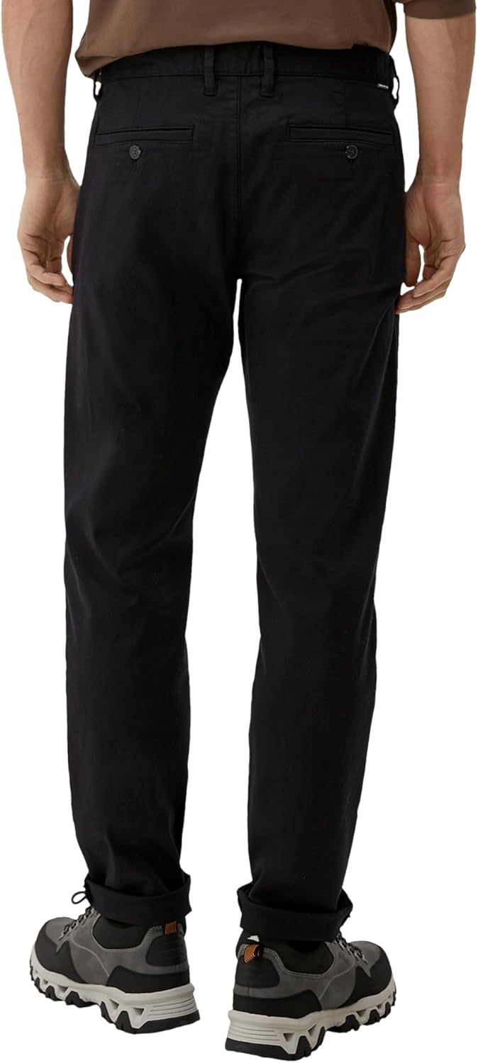 s.Oliver Austin: Slim Fit-Chino aus Baumwolltwill 30W / 30L Schwarz, 30W / 30L Schwarz