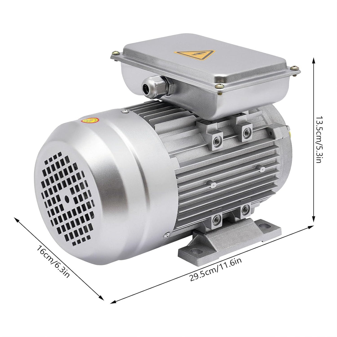 Elektromotor 1-phas 750W 240V 1380U/min 50Hz 0,75kW Wellendurchmesser 19mm Für Ventilatoren, Pumpen,