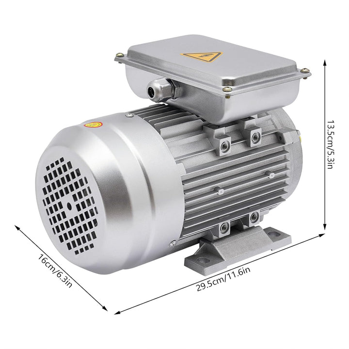 Elektromotor 1-phas 750W 240V 1380U/min 50Hz 0,75kW Wellendurchmesser 19mm Für Ventilatoren, Pumpen,