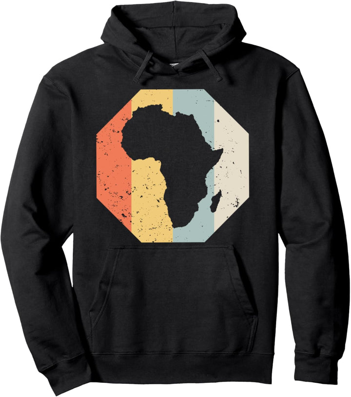 Afrika Land Kontinent Retro Geschenk Hoodie Pullover Hoodie