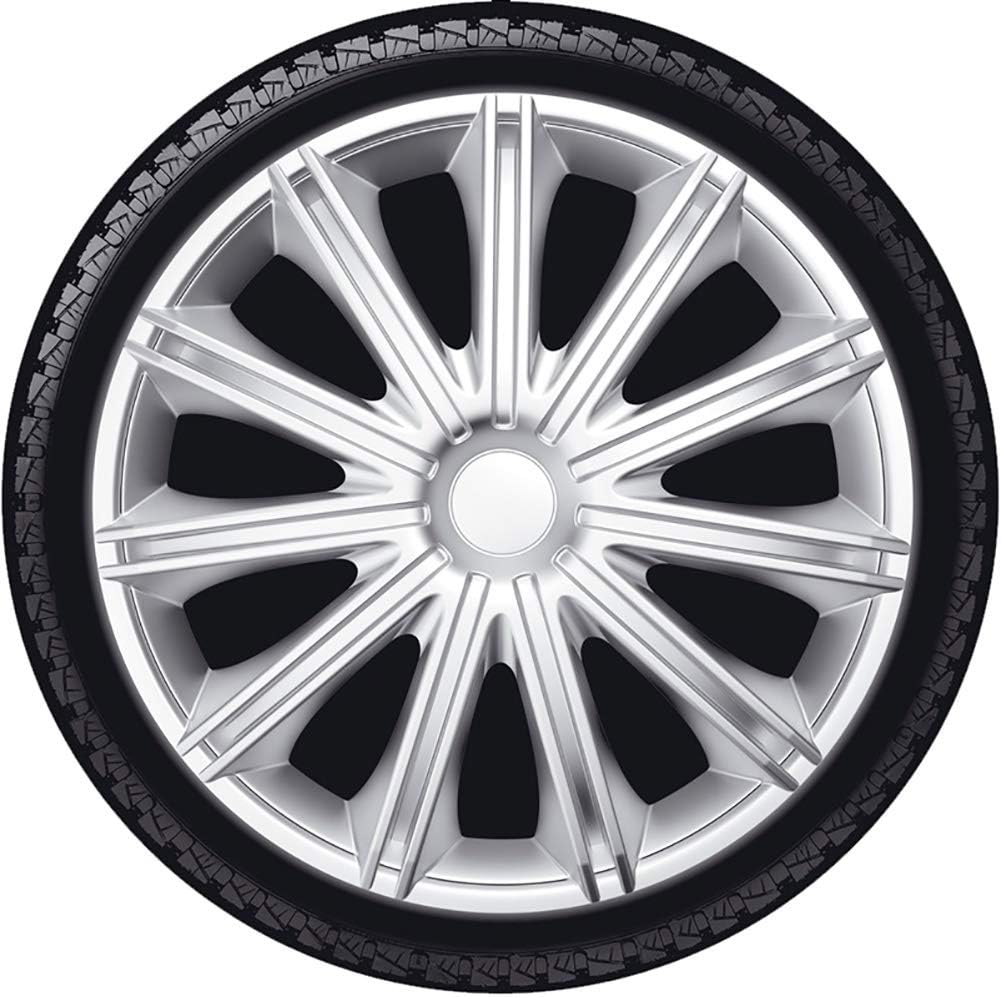 AUTO-STYLE Satz Radzierblenden Nero 16-Zoll Silber Silber 16-Zoll, Silber 16-Zoll