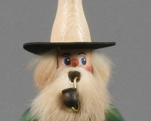 Räuchermann Leuchterhändler von DREGENO SEIFFEN 19cm – Original erzgebirgische Handarbeit, stimmungs