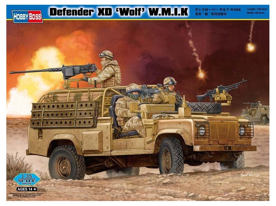 Hobby Boss 82446 Modellbausatz Land Rover Wolf WMIK