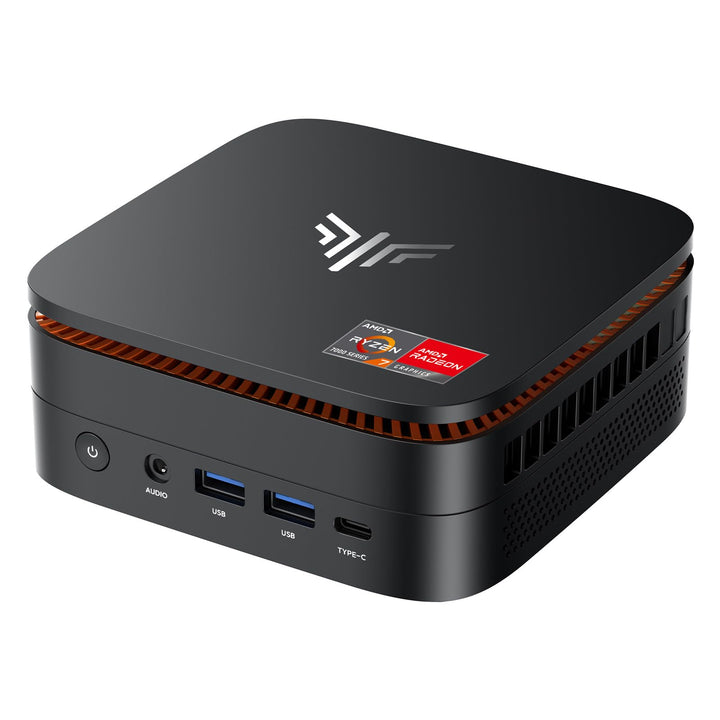 NiPoGi Hyper H1 Mini PC W-11 PRO Α-MD Ryzen 7 7735HS (Max 4.75GHz,8C/16T) 16GB LPDDR5 5500MHz/512GB