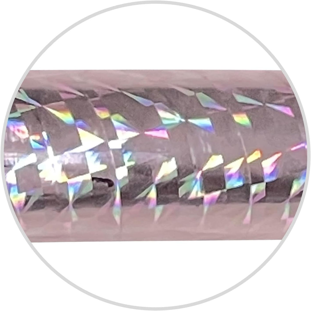 Hologramm Hula Hoop Reifen, Ø80/90/100cm Silber Ø90cm, Silber Ø90cm