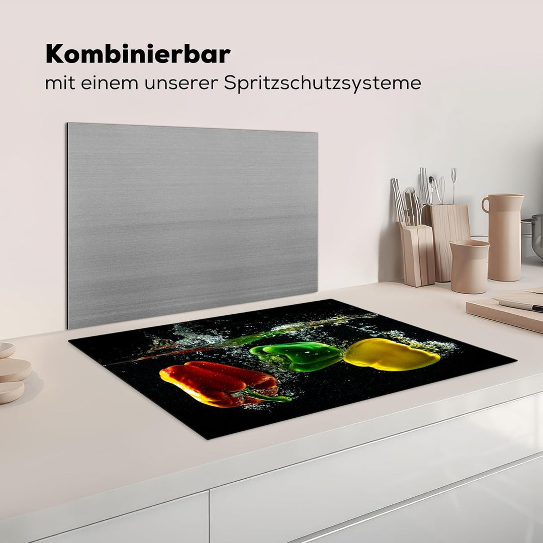 KitchenYeah© Herdabdeckplatte Einteilig Induktionsmatte Küche Abdeckung Ceranfeld Herd Abdeckplatte