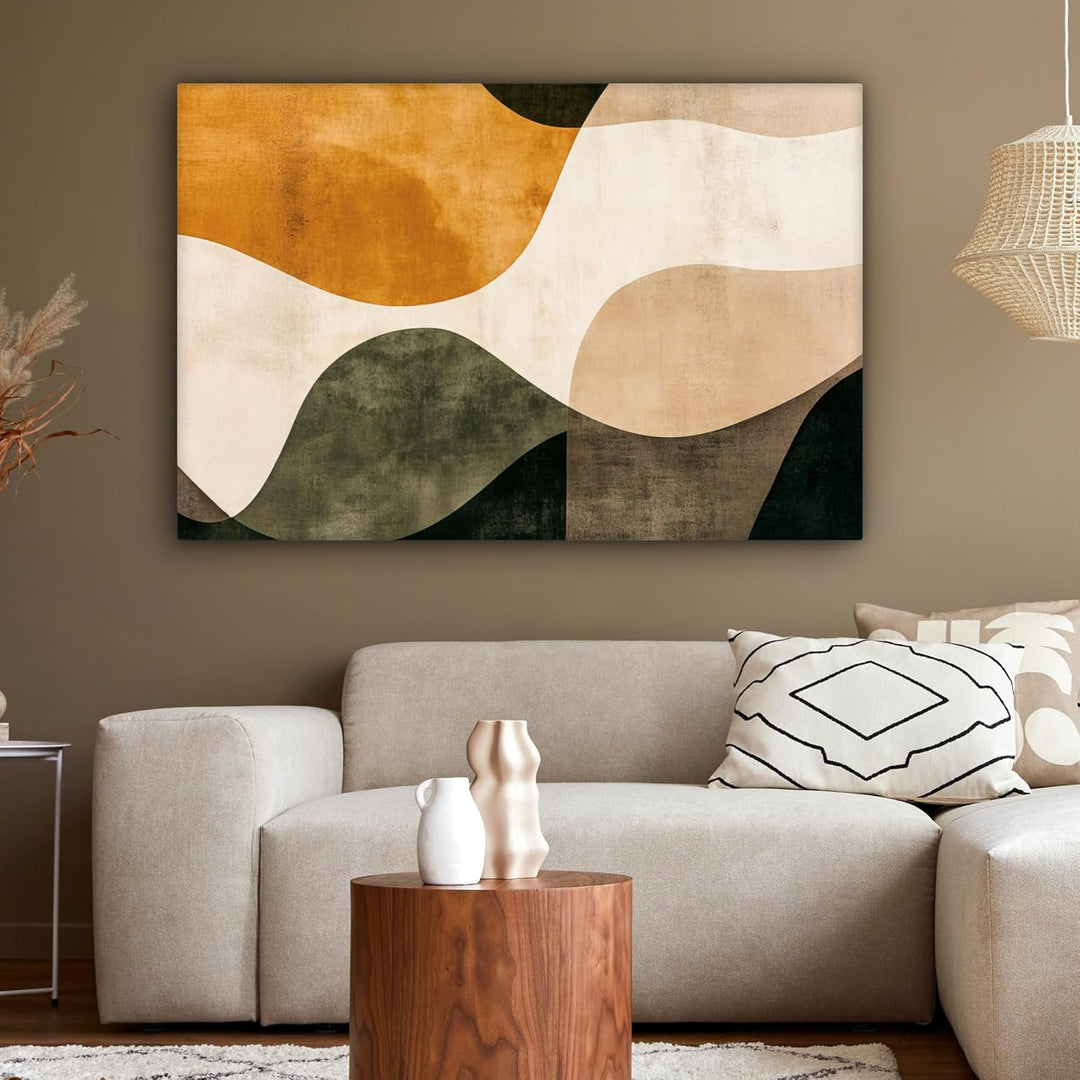 MuchoWow© Leinwandbild Gross 120x80 cm XXL Dekoration Wohnzimmer Bilder Pictures Wall Decoration Liv
