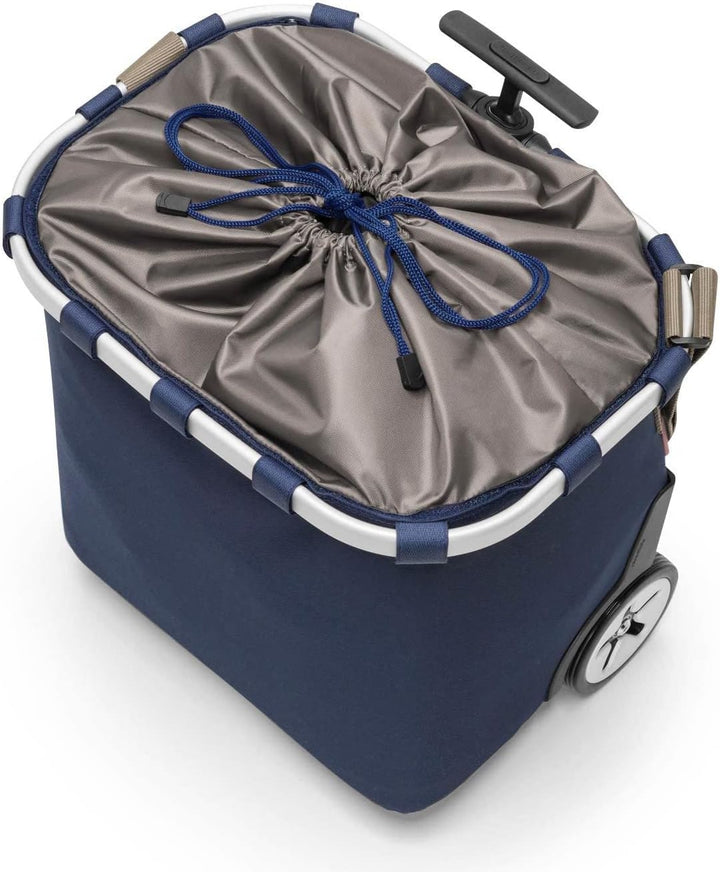 reisenthel carrycruiser OE4059 dark blue – Einkaufstrolley mit 40l Volumen – Mit Clip-Halterung zum